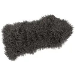 Tibetlammfell Albrecht stahlgrau, Designer Thomas Albrecht, 100x3x50 cm