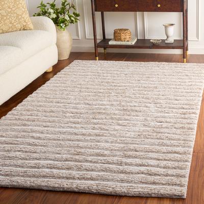SAFAVIEH Handmade Glory Shag Krystalia Shag Rug