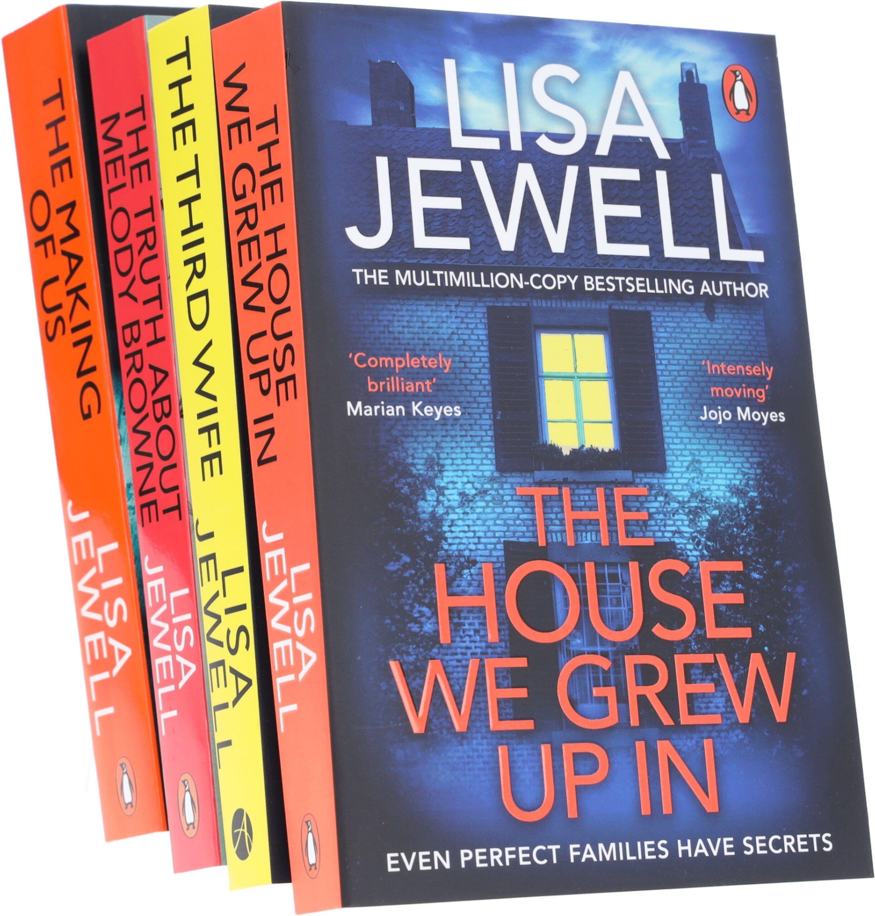 Lisa Jewell's The House We Grew Up In, The Truth About Melody Browne, The Third Wife & The Making of Us: 4 Books Set - Fiction - Paperback Penguin Random House