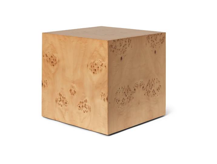 Ferm Living Burl Cube Beistelltisch 40x40 cm Natural