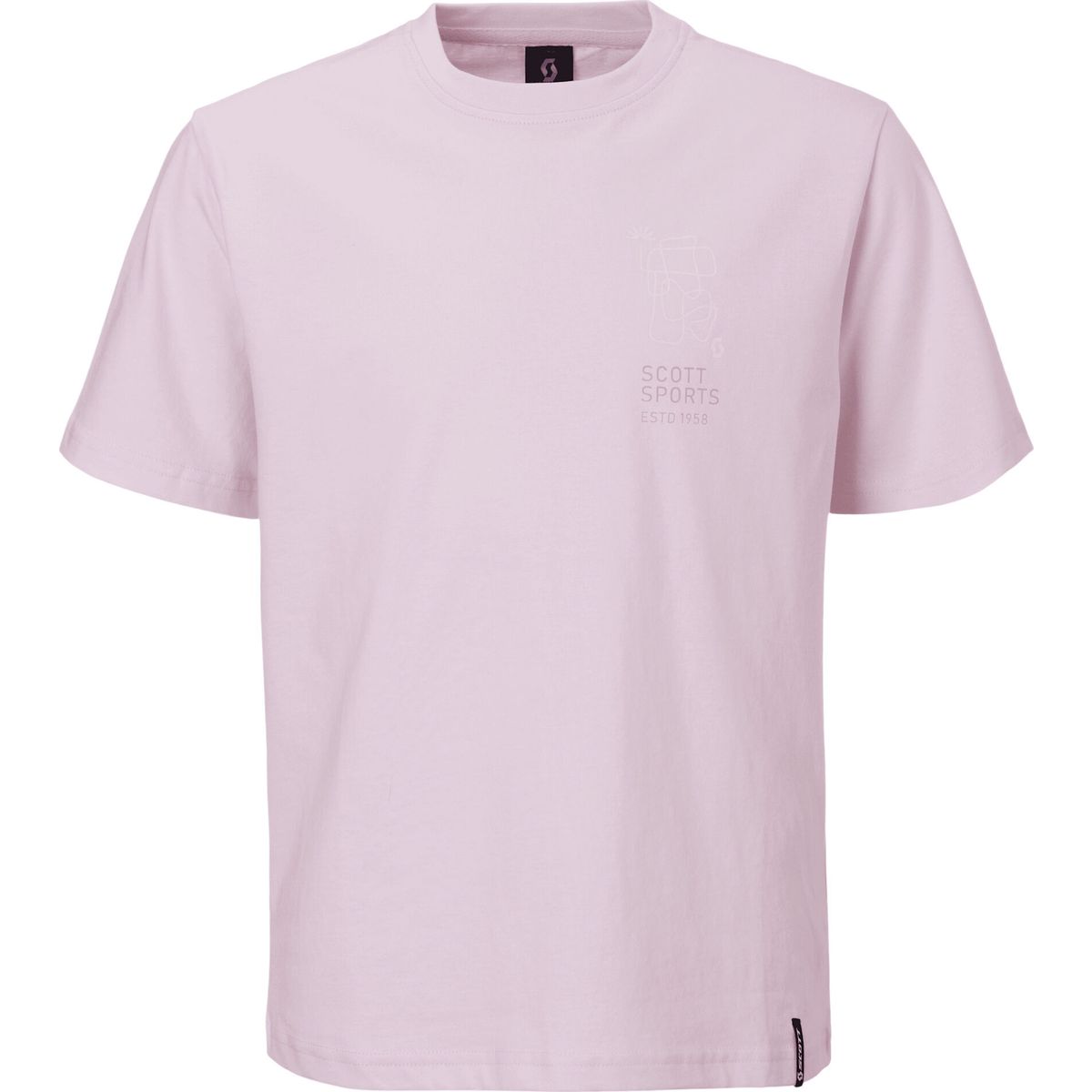 Scott Tee JR Graphic SS bliss pink (8140) XL 4246918140164