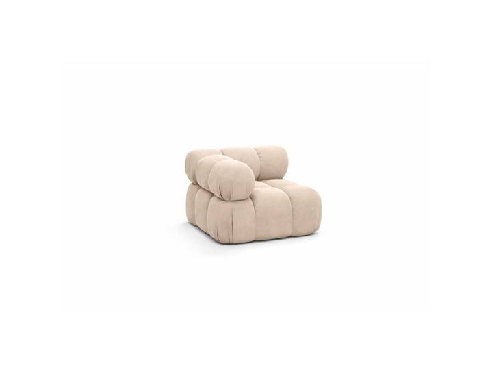 Kaiser Möbel Eckmodul, Für Modulares System, Stoff Salvador, Beige, Selia, Holz, 95x70x95 cm, Wohnzimmer, Sofas & Couches, Sofas