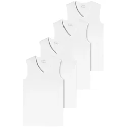 Schiesser Herren Tanktop 95/5 4er Pack