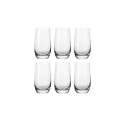 LEONARDO Longdrinkgläser  6er-Set  Tivoli , transparent/klar , Glas , Maße (cm): B: 7 H: 13,3