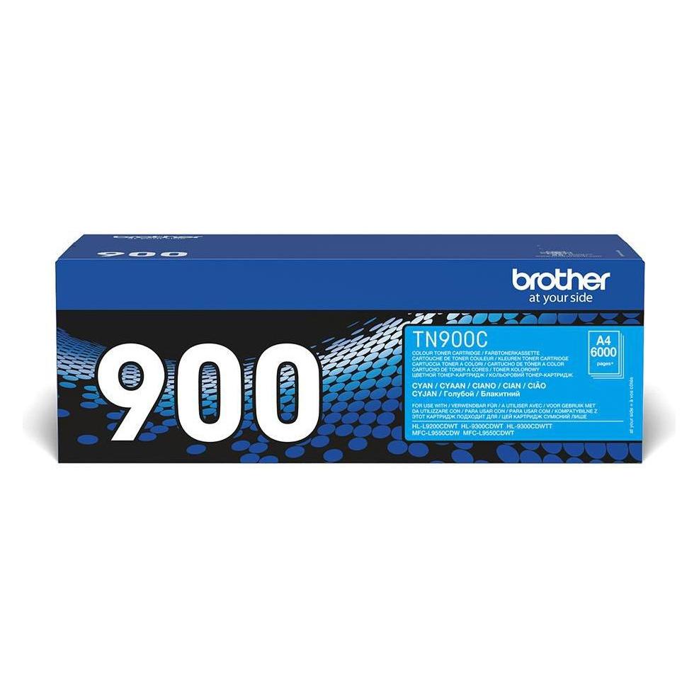 Brother Toner Cyan Pages: 6.000 Extra (TN-900C)