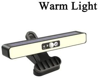 Uplift Picks Solar Clip Motion Sensor Light For Portable Outdoor Fence Security Lighting warm 2 Pcs