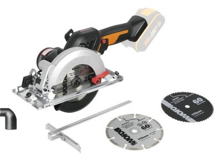 Worx WX531.9 Scie circulaire sans fil 20V PowerShare solo