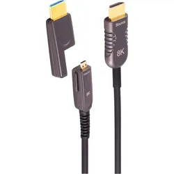 SHVP BS30-52505 - Aktiv Optisches HDMI Verlegekabel (AOC), 10K, 50 m