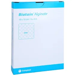 Biatain Alginate Kompressen 10x10 cm 10 St