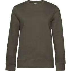 B&C Damen Sweater QUEEN Crew Neck Sweatshirt WW01Q khaki XL