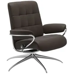 Stressless Sessel London Star Low Back Leder Braun Batick Brown