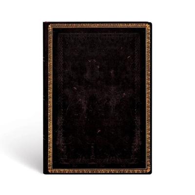 Softcover Notizbuch Schwarzes Marokkoleder, Midi, Liniert, Notizbuch von , Paperblanks, 978-1-4397-4443-7