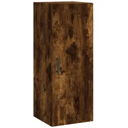 vidaXL Wandschrank Räuchereiche 34,5 x 34 x 90 cm