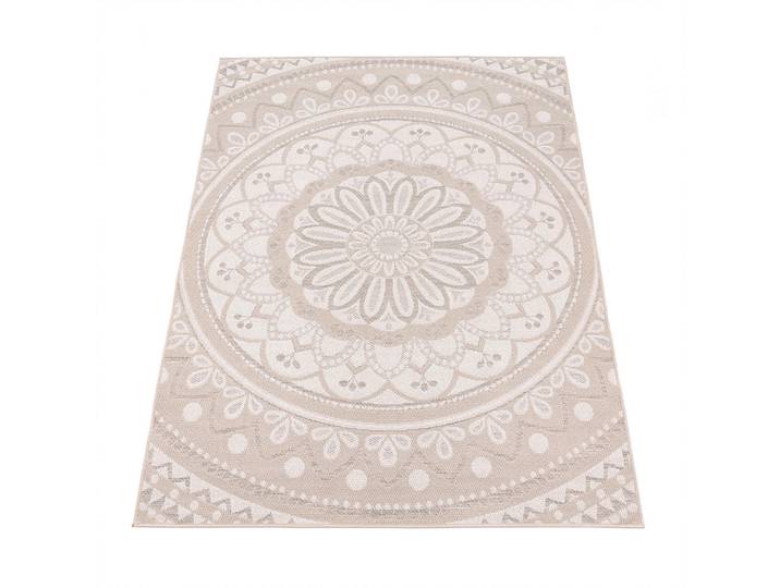 Paco Home Outdoorteppich 80/250 cm Brescia 471, Sandfarben, Rechteckig, 80x250 cm, strapazierfähig, für Fußbodenheizung geeignet, Teppiche und Böden, Teppiche, Outdoorteppiche