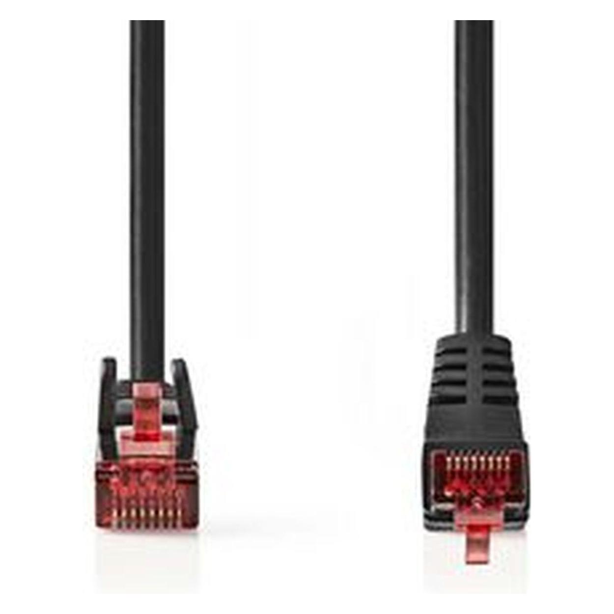 Nedis Netzwerkkabel CAT6, FTP, RJ45, männlich, 5 Stück (SF/UTP, CAT6, 5 m) (CCGP85227BK50)
