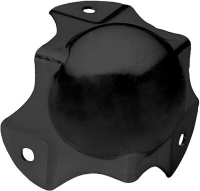 Adam Hall 4124 BLK Ball Corner medium black