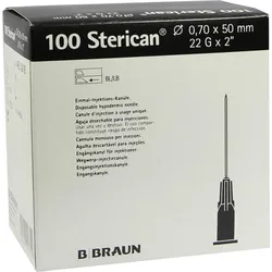 Sterican Kanüle 22Gx2 0.70x50 100 ST