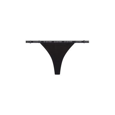 Funktionsunterhose G-STAR "G-STAR AVALON", Damen, Gr. L, schwarz, 95% Baumwolle, 5% Elasthan, Unterhosen Funktionsunterhose