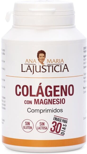 Ana Maria Lajusticia COLÁGENO COM MAGNÉSIO 180 Tabs