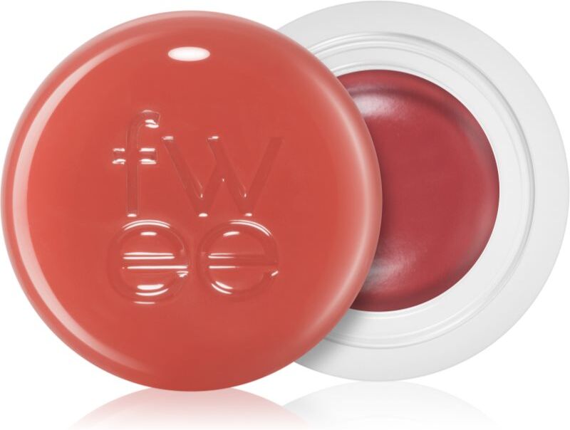 fwee Lip&Cheek Blurry Pudding Pot lip and cheek tint shade RS05 Film (Faded Moment) 5 g