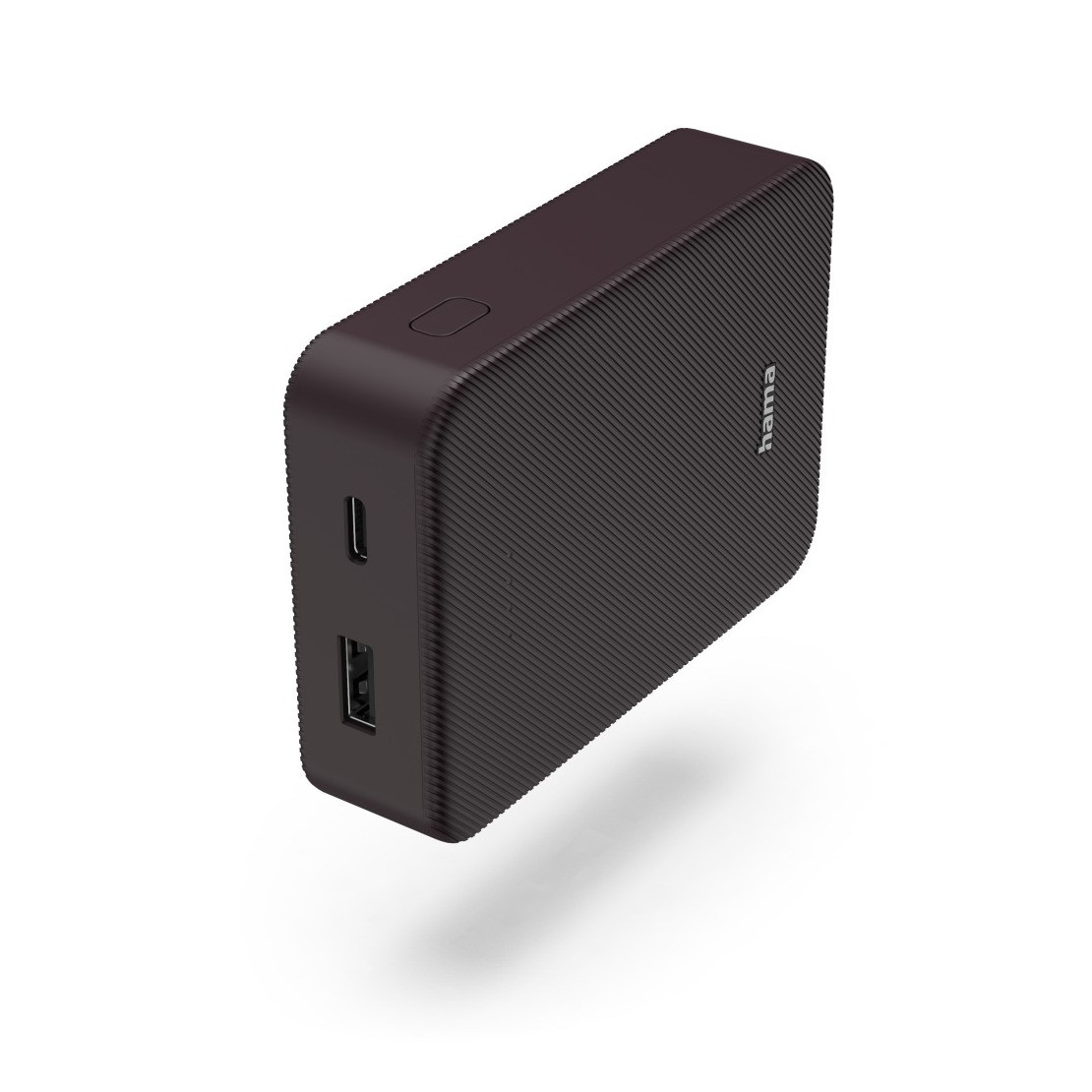 Hama Colour 10 Powerbank 10000 mAh met 2 Outputs USB-C en USB-A - Pruim