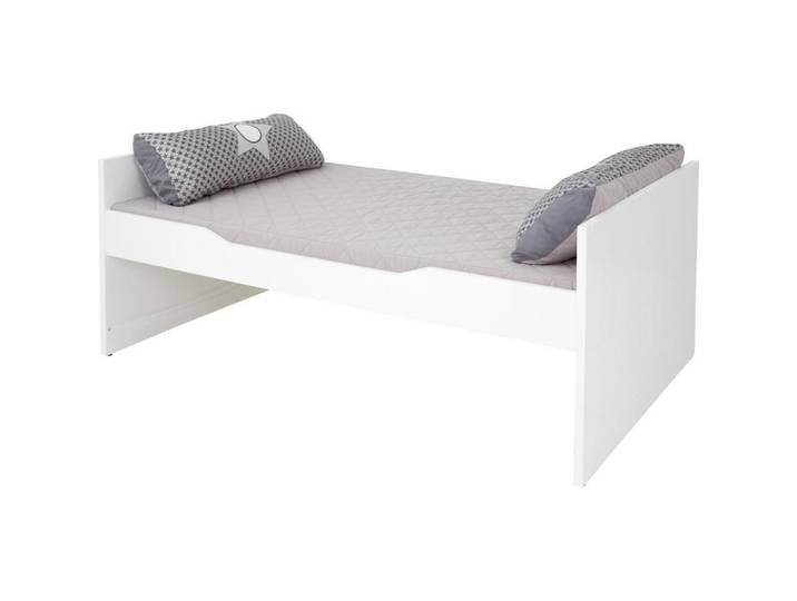 Paidi Bett, Weiss, Holzwerkstoff, 120x200 cm, Schlafzimmer, Bett, Einzelbetten