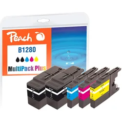 Peach, Druckerpatrone, Tinte Brother LC-1280 Combi Pack + (C, M, Y)