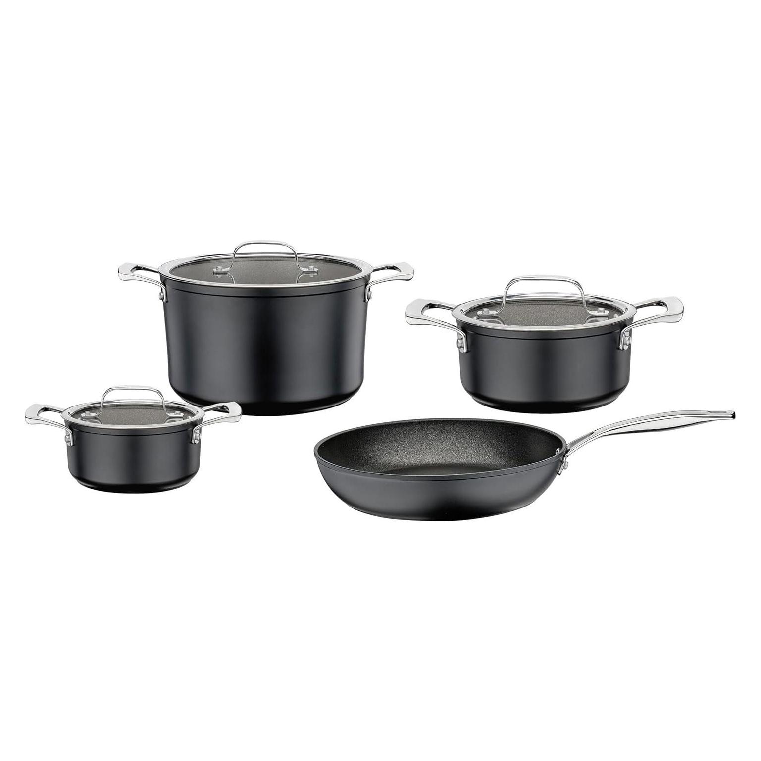 Spring Meridian Intense Pro Topf-Set 4-tlg. mit Glasdeckeln (1390900604)