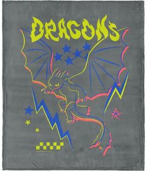 Northwest Universal How to Train Your Dragon Silk Touch Throw Blanket