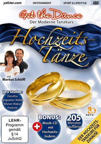 Various - Get the Dance - Hochzeitstänze *DVD + CD* - Preis vom 10.10.2026 11:48:34 h