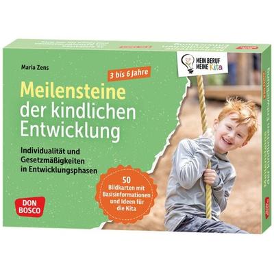 Meilensteine der kindlichen Entwicklung. Individualität und Gesetzmäßigkeiten in Entwicklungsphasen bei 3- bis 6-Jährigen