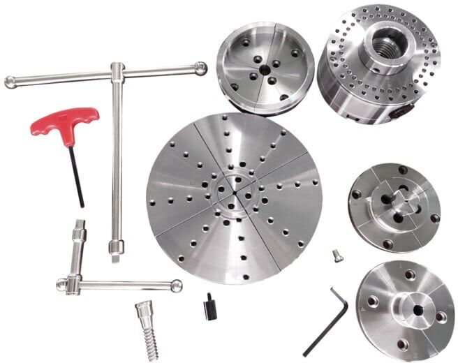 holzstar Vier-Backenfutter Ø 115 mm Premium-Set (5931058)