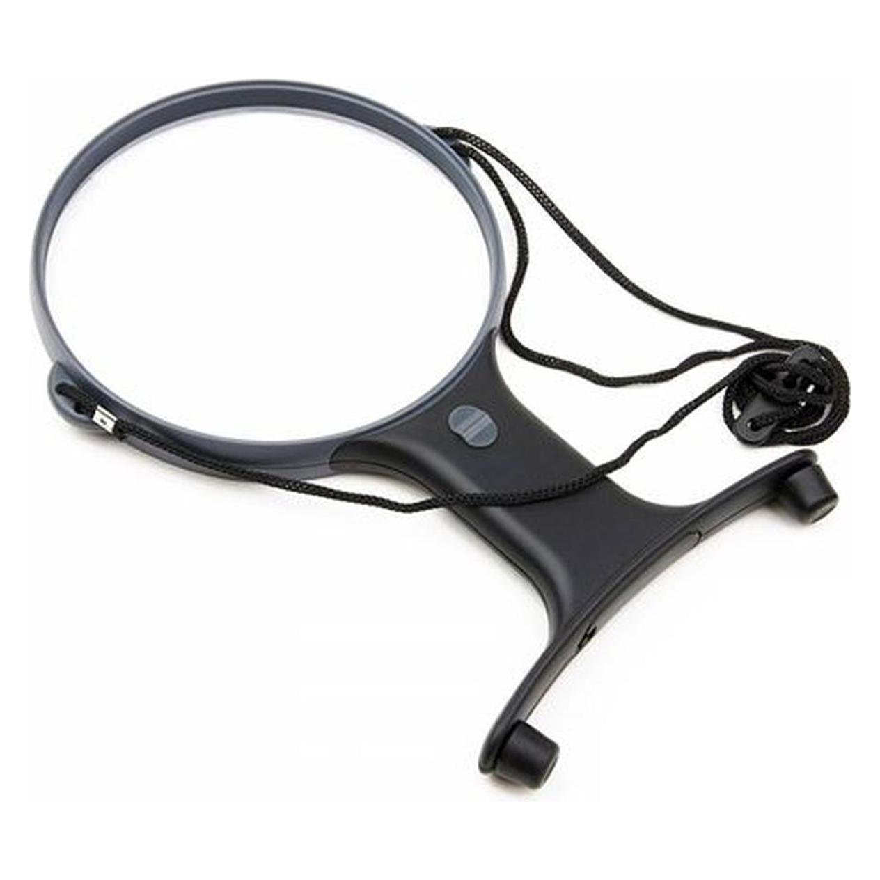 Carson Optical HF-66 MagniFree Freihandlupe mit LED-Beleuchtung (HF-66)