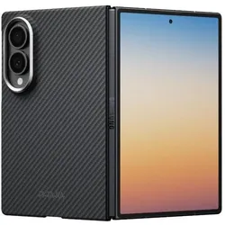 Pitaka Edge Case (Samsung Galaxy Z Fold8), Smartphone Hülle, Schwarz, Grau