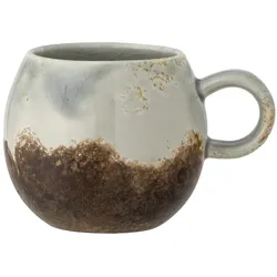 Bloomingville Tasse Paula aus Steingut, Ø 9xH8 cm, weiß