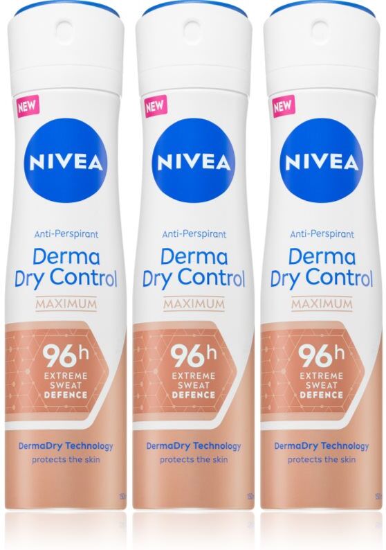 NIVEA Derma Dry Control set for the body