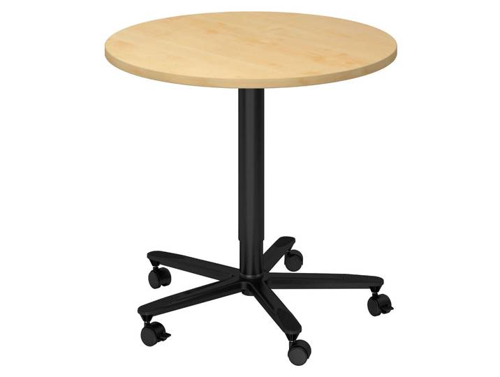 BISTRO 80R D Ø 80 Schwarz Ahorn
