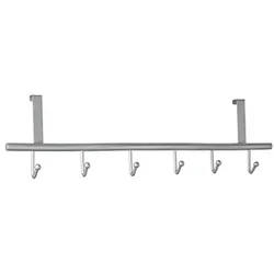 ALCO Türgarderobe 2839 17x6,8x60cm Metall silber