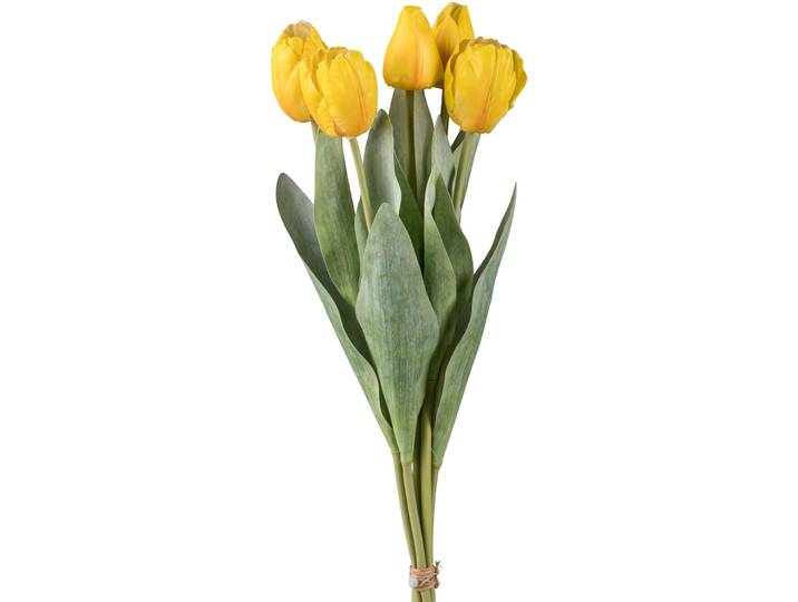 Kunstblume Tulpe - Farbe: gelb - Material: Kunststoff - 173