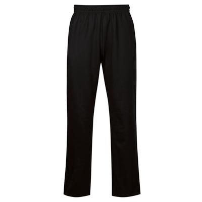 Sweathose TRIGEMA "TRIGEMA Freizeithose aus Sweat-Qualität", Damen, Gr. 5XL, Normalgrößen, schwarz, Sweatware, 70% Baumwolle, 30% Polyester, Hosen Sweathose