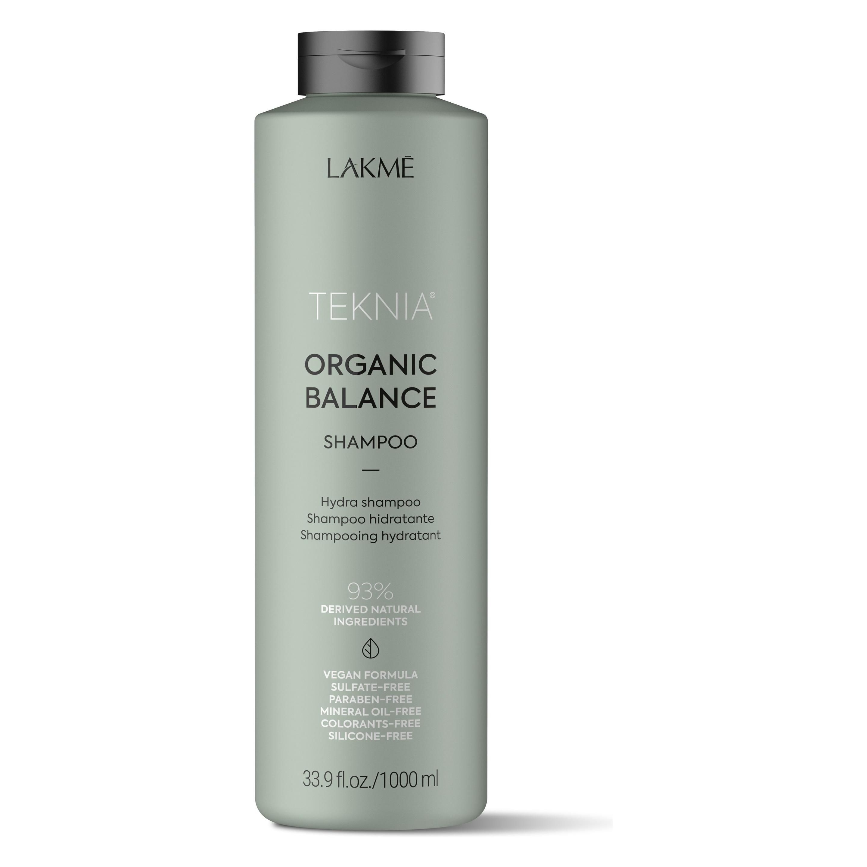 Lakmé Teknia Organic Balance Shampoo 1000 ml (Läuse Shampoo, 1000 ml) (44111)