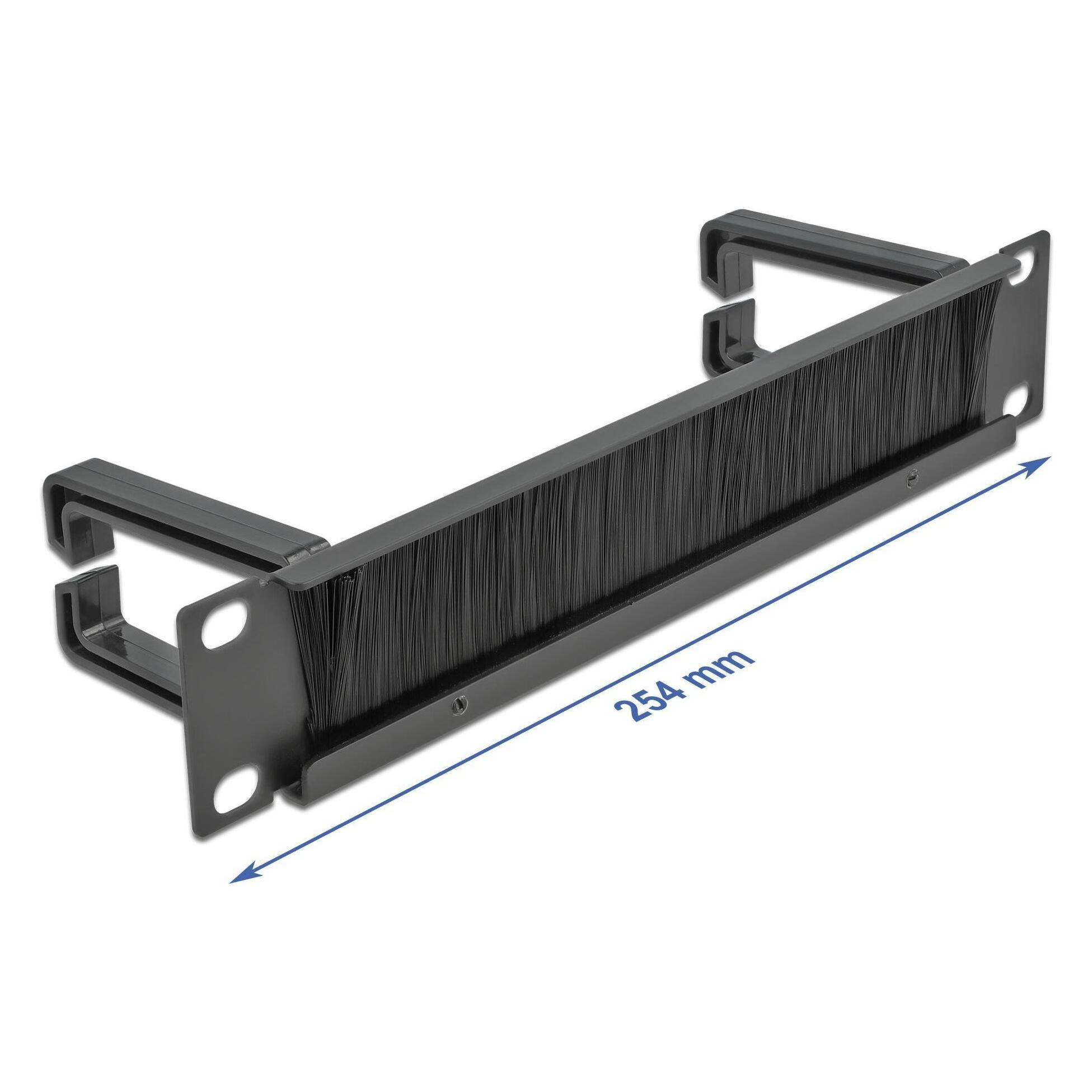 Delock Cable Management Brush Strip with 2 hooks (66485)