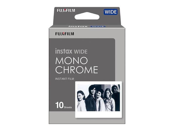 Fujifilm Instax Wide camerafilm Monochroom 10 vellen