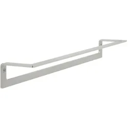 Herzbach Design iX Handtuchhalter 17.818000.1.09 Edelstahl gebürstet, Wandmontage, 450 mm