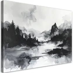 LEINWANDBILD Landschaften 45x30cm