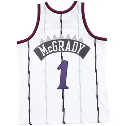 Mitchell & Ness, Herren, Sportshirt, NBA Toronto Raptors Tracy McGrady Trikot Herren (XL), Weiss, XL