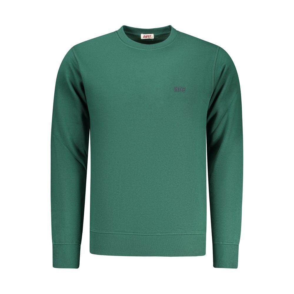 Rifle Verde Katoenen Heren Sweatshirt