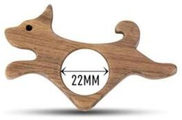 Multisell Products Hub Wooden Pet Cat & Dog Bookmark Ring School Supplies, Page Holder For Students & Pet Lovers b