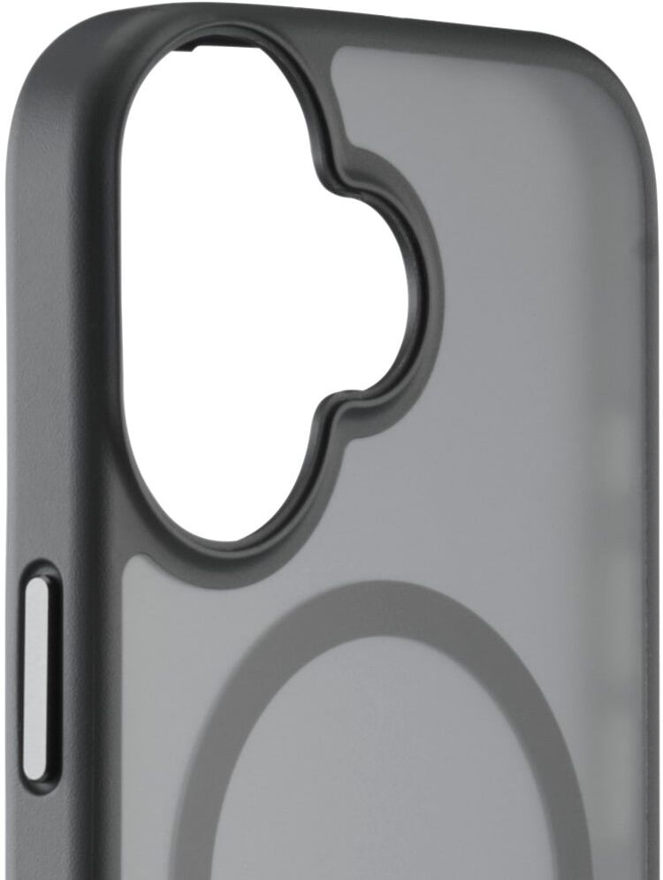 WHITE DIAMONDS Smartphone-Hülle "Cover "Hybrid Case" für Apple iPhone 17, Schwarz", grau (schwarz), Smartphones, Hüllen, MagSafe kompatibel, Smartphone-Hülle