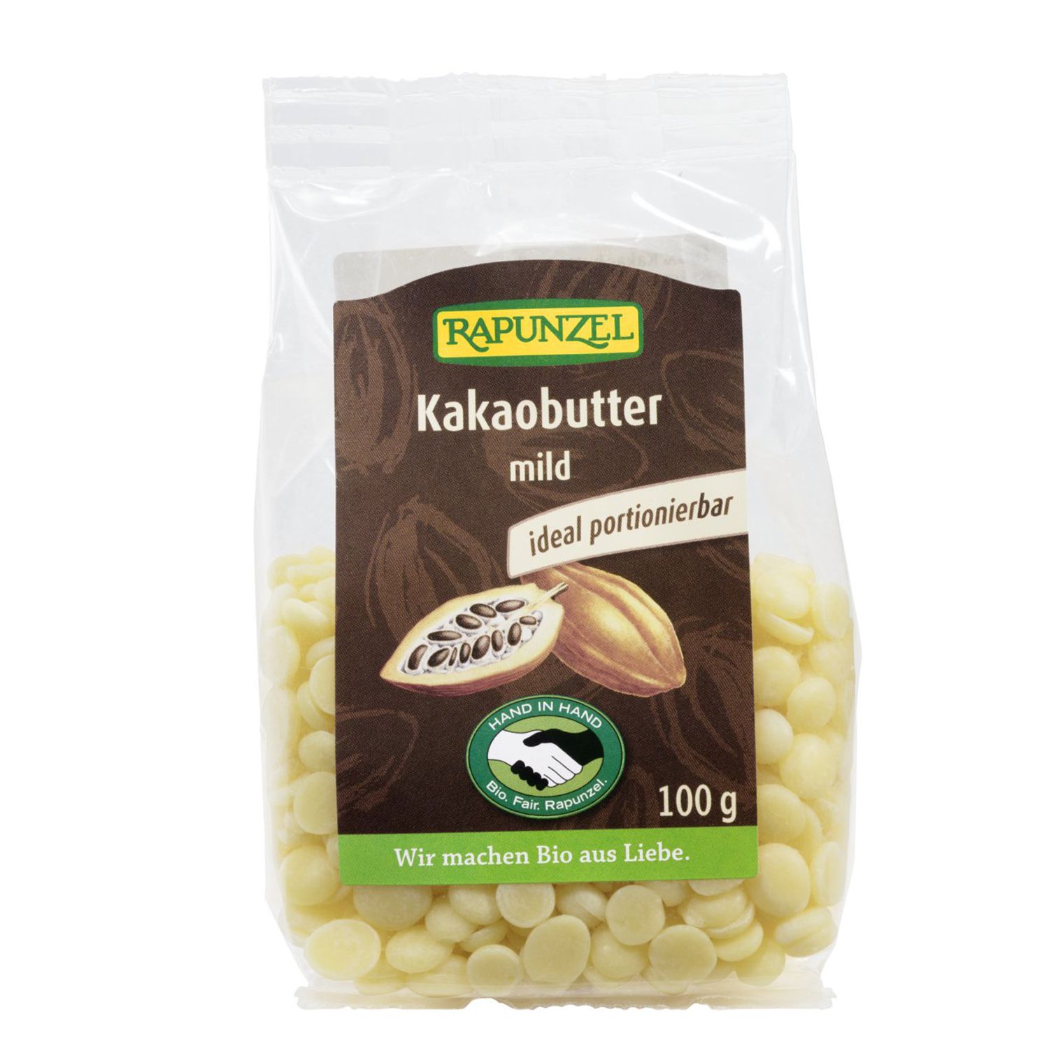 Rapunzel Bio Kakaobutter mild 100 g Creme